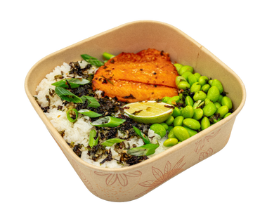 Miso Gochujang Salmon & Nori Rice